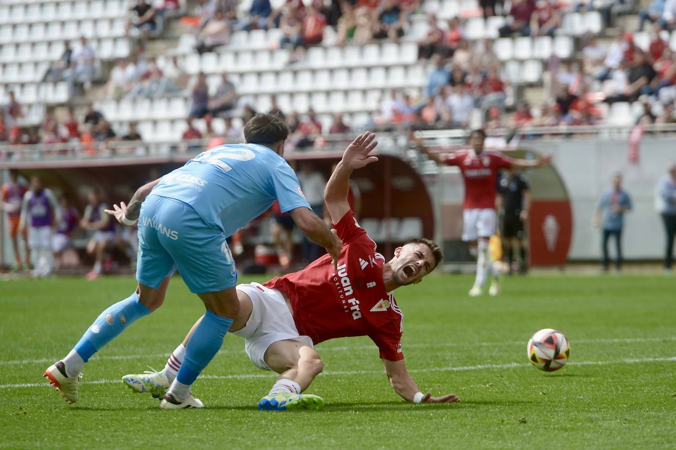 El empate del Real Murcia frente al Ibiza, en imágenes