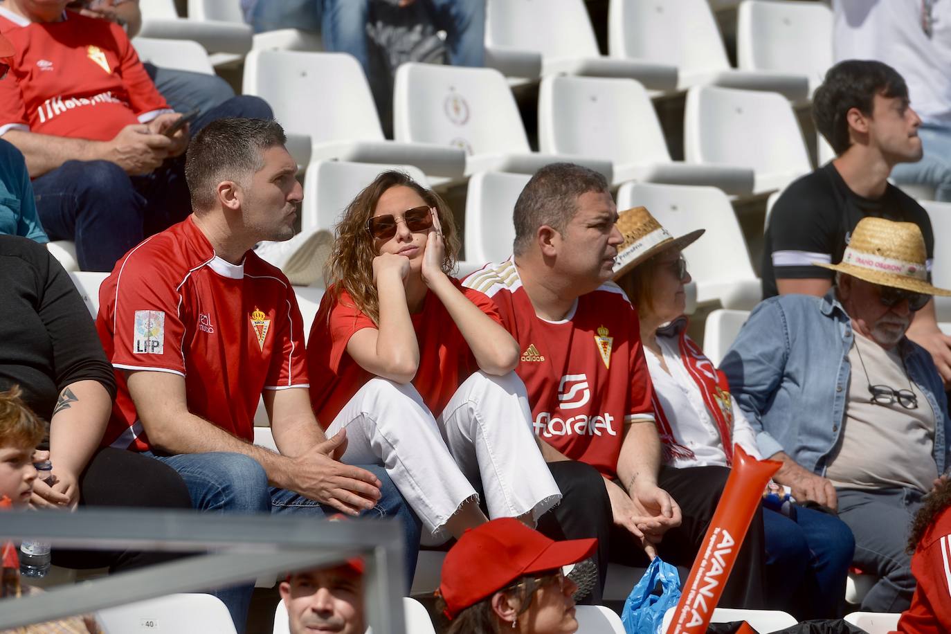 El empate del Real Murcia frente al Ibiza, en imágenes