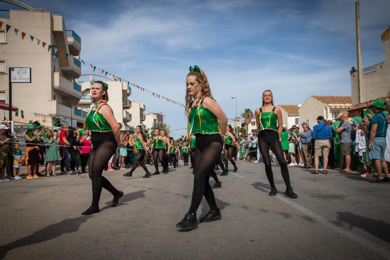 San Patricio tiñe de verde las calles de Orihuela Costa