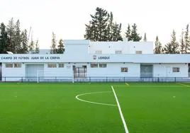 El campo de fútbol Juan de la Cierva se ha remodelado de forma integral.