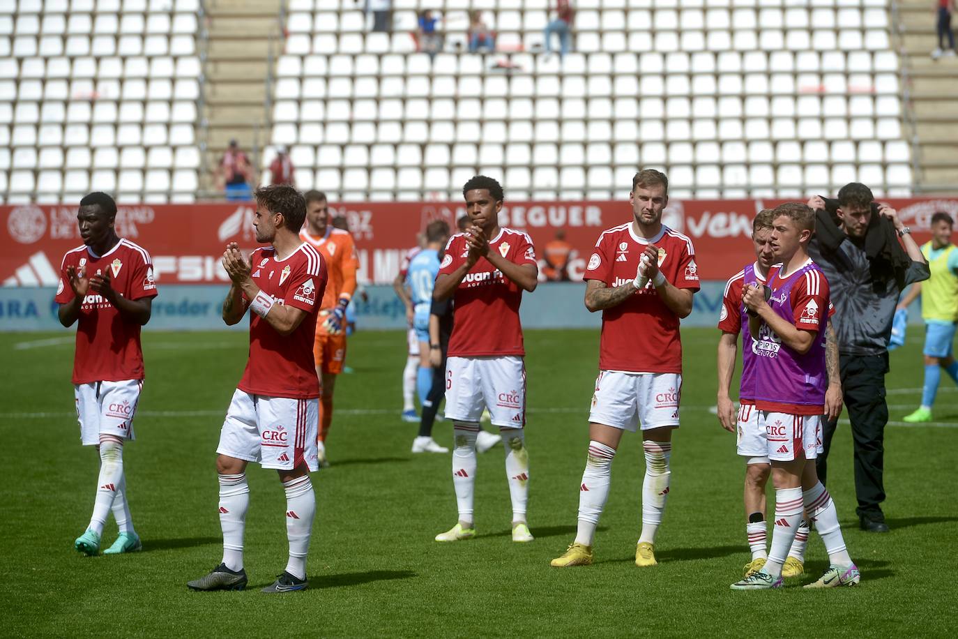 El empate del Real Murcia frente al Ibiza, en imágenes