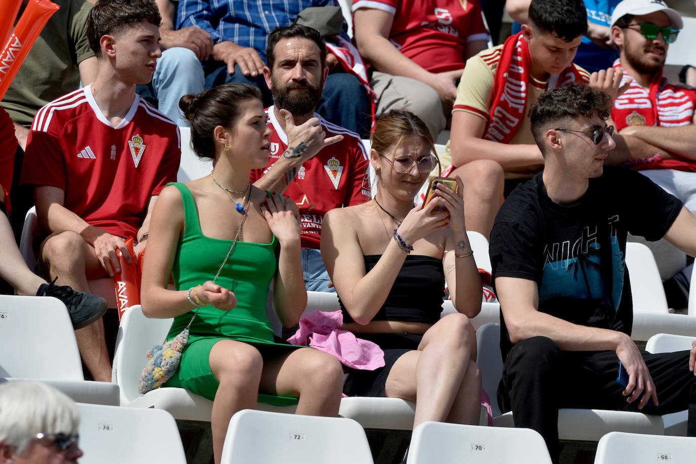 El empate del Real Murcia frente al Ibiza, en imágenes