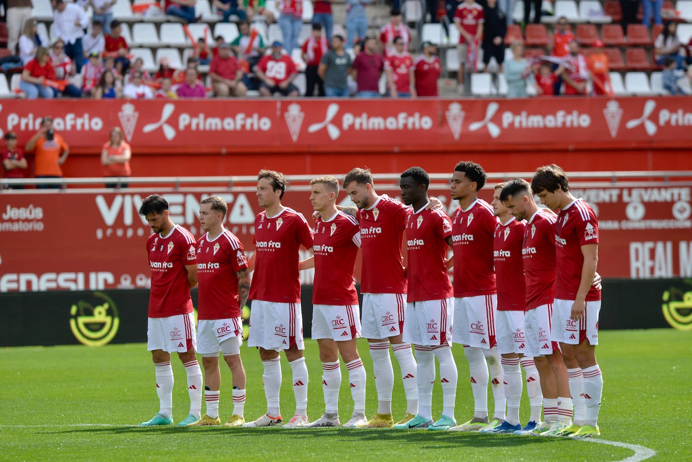 El empate del Real Murcia frente al Ibiza, en imágenes