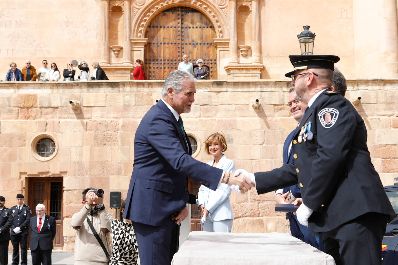 La celebración del día de San Patricio de la Policía Local de Lorca, en imágenes