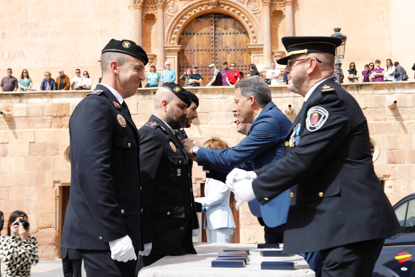 La celebración del día de San Patricio de la Policía Local de Lorca, en imágenes