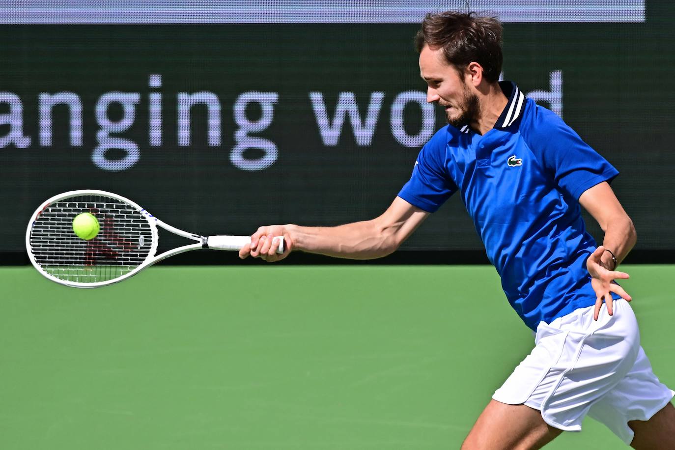 Las imágenes de la final de Indian Wells entre Carlos Alcaraz y Daniil Medvedev