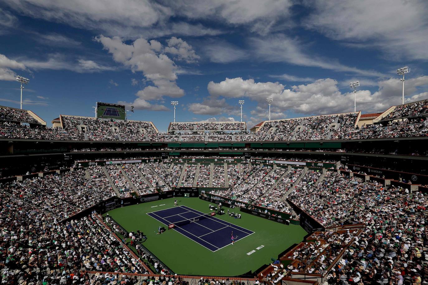 Las imágenes de la final de Indian Wells entre Carlos Alcaraz y Daniil Medvedev