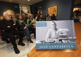 Homenaje a José Cantabella en el Museo Ramón Gaya, este jueves.