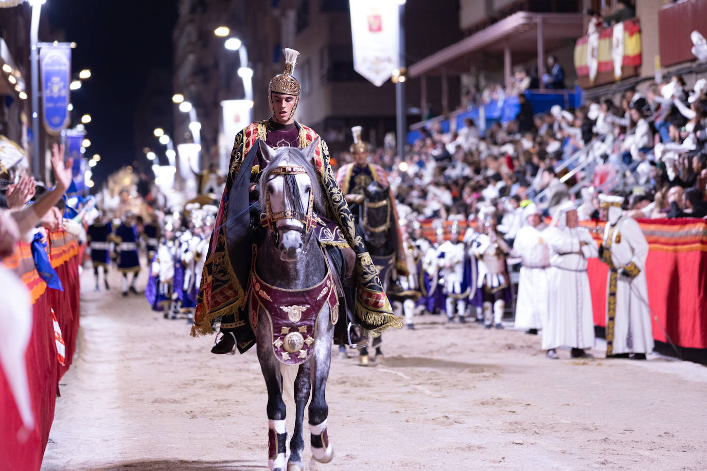 La procesión del Viernes de Dolores en Lorca, en imágenes