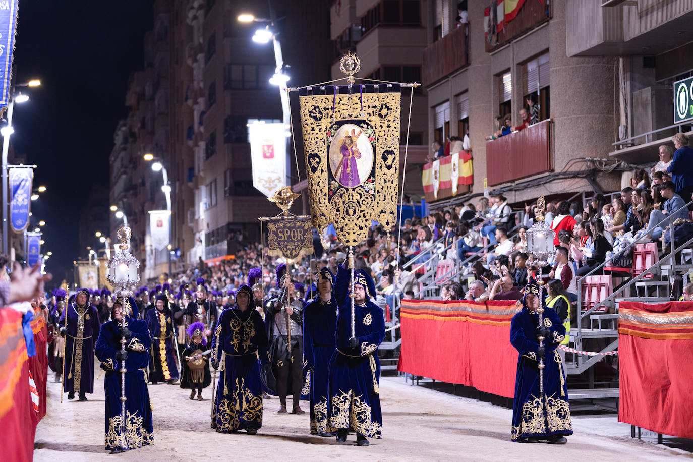 La procesión del Viernes de Dolores en Lorca, en imágenes