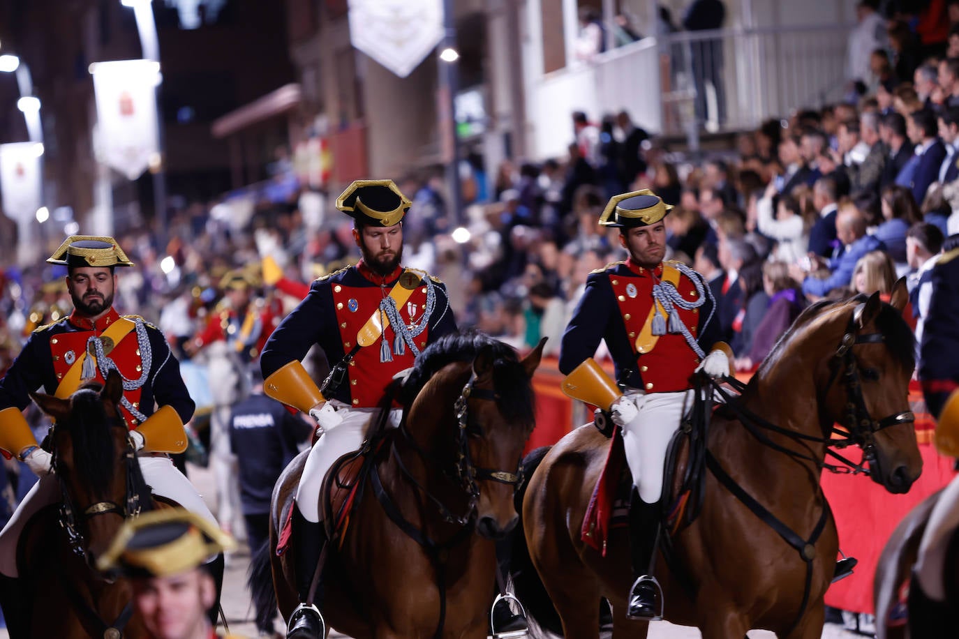 La procesión del Viernes de Dolores en Lorca, en imágenes