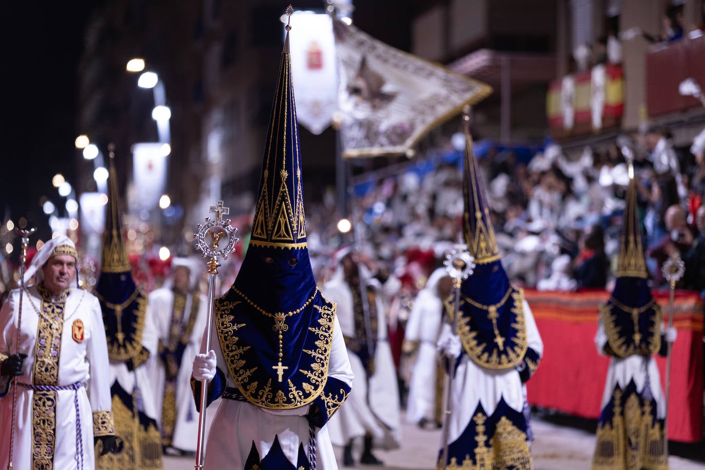 La procesión del Viernes de Dolores en Lorca, en imágenes