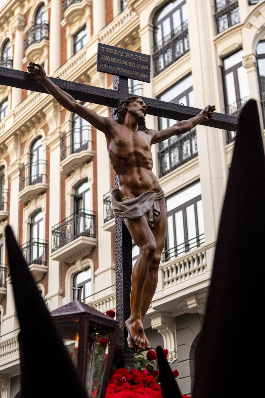 La procesión de la Fe del Sábado de Pasión de Murcia, en imágenes