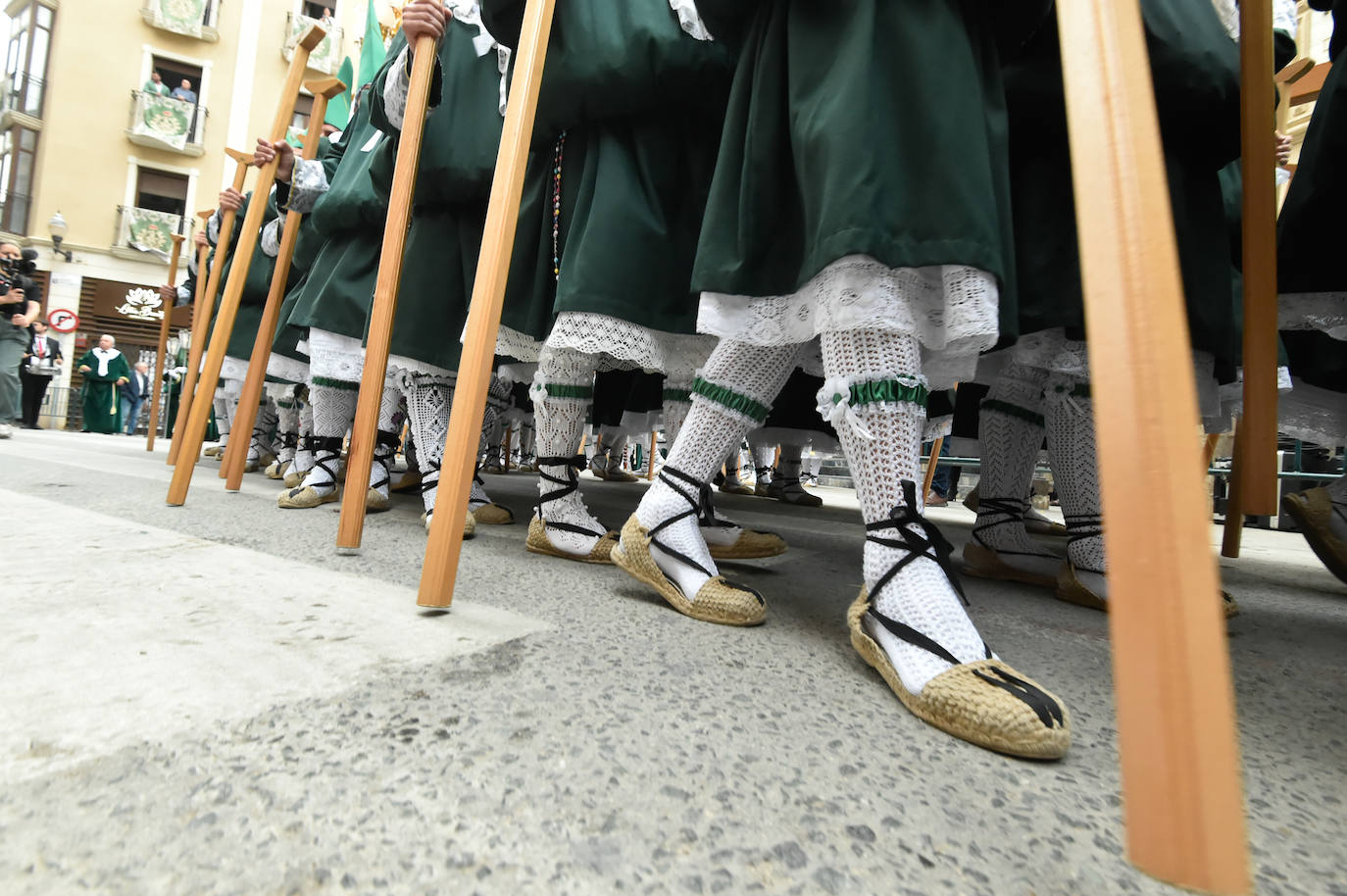 Suspendida la procesión del Cristo de la Esperanza en Murcia por la lluvia