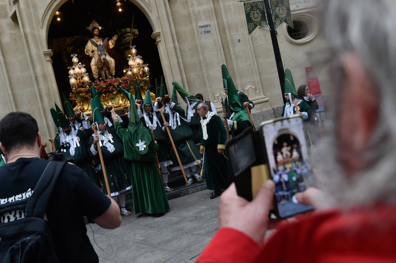 Suspendida la procesión del Cristo de la Esperanza en Murcia por la lluvia