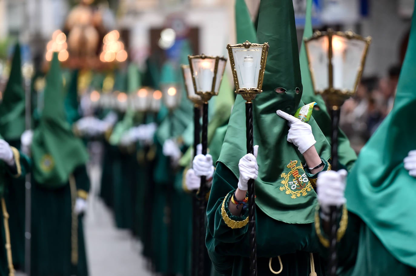 Suspendida la procesión del Cristo de la Esperanza en Murcia por la lluvia