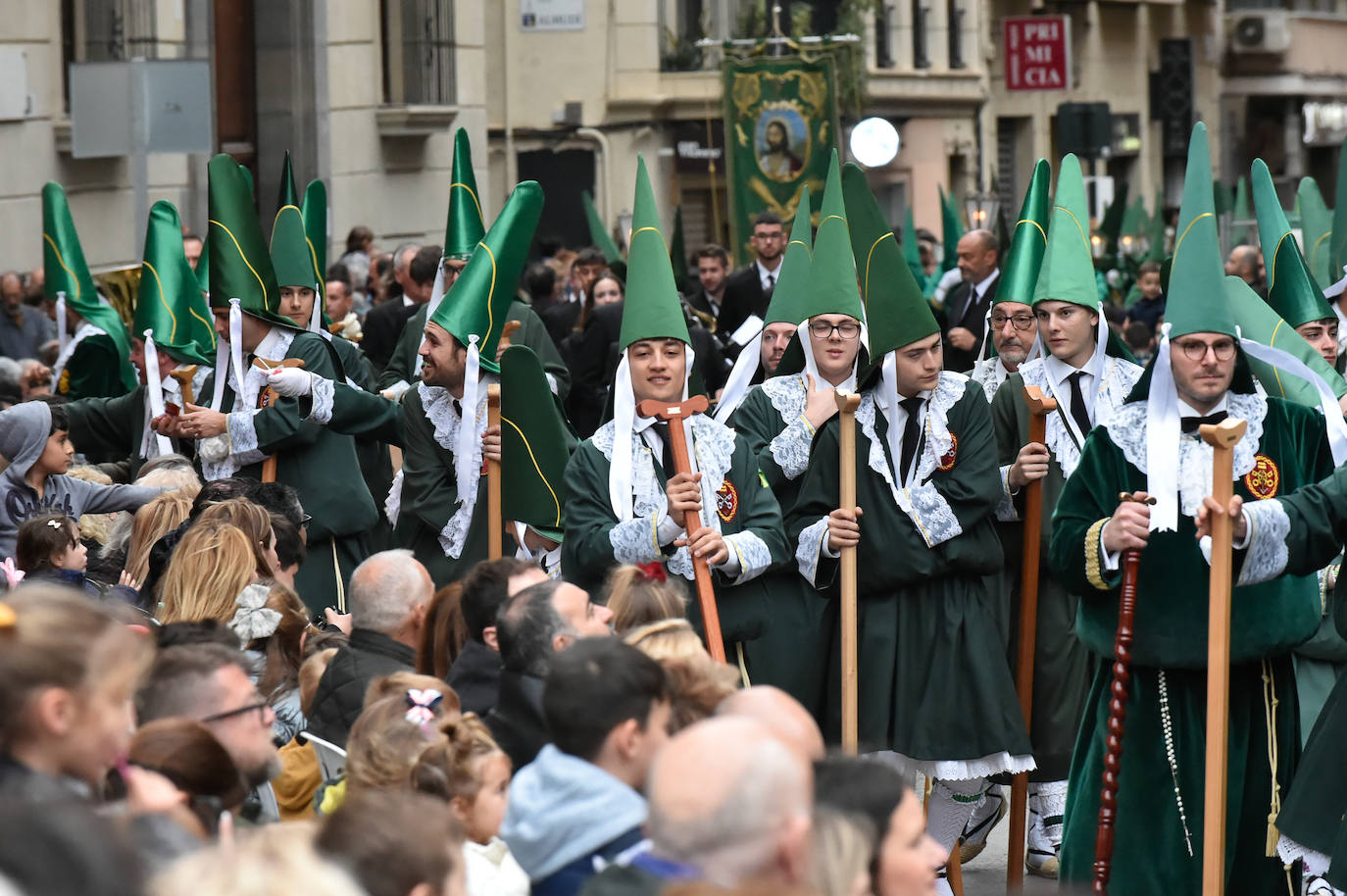 Suspendida la procesión del Cristo de la Esperanza en Murcia por la lluvia