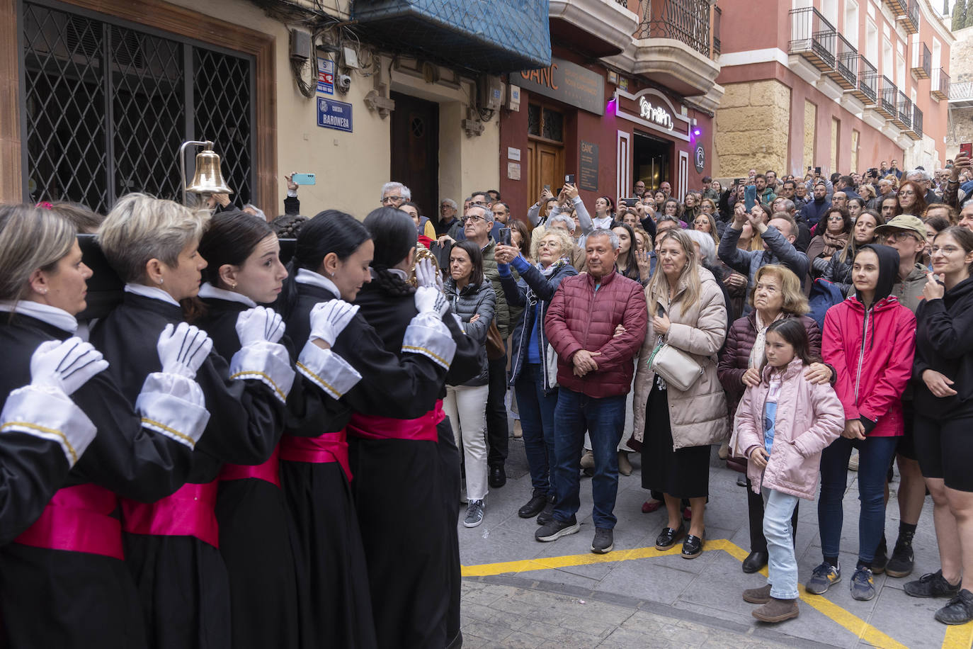 La lluvia obliga a suspender la procesión de La Burrica en Cartagena