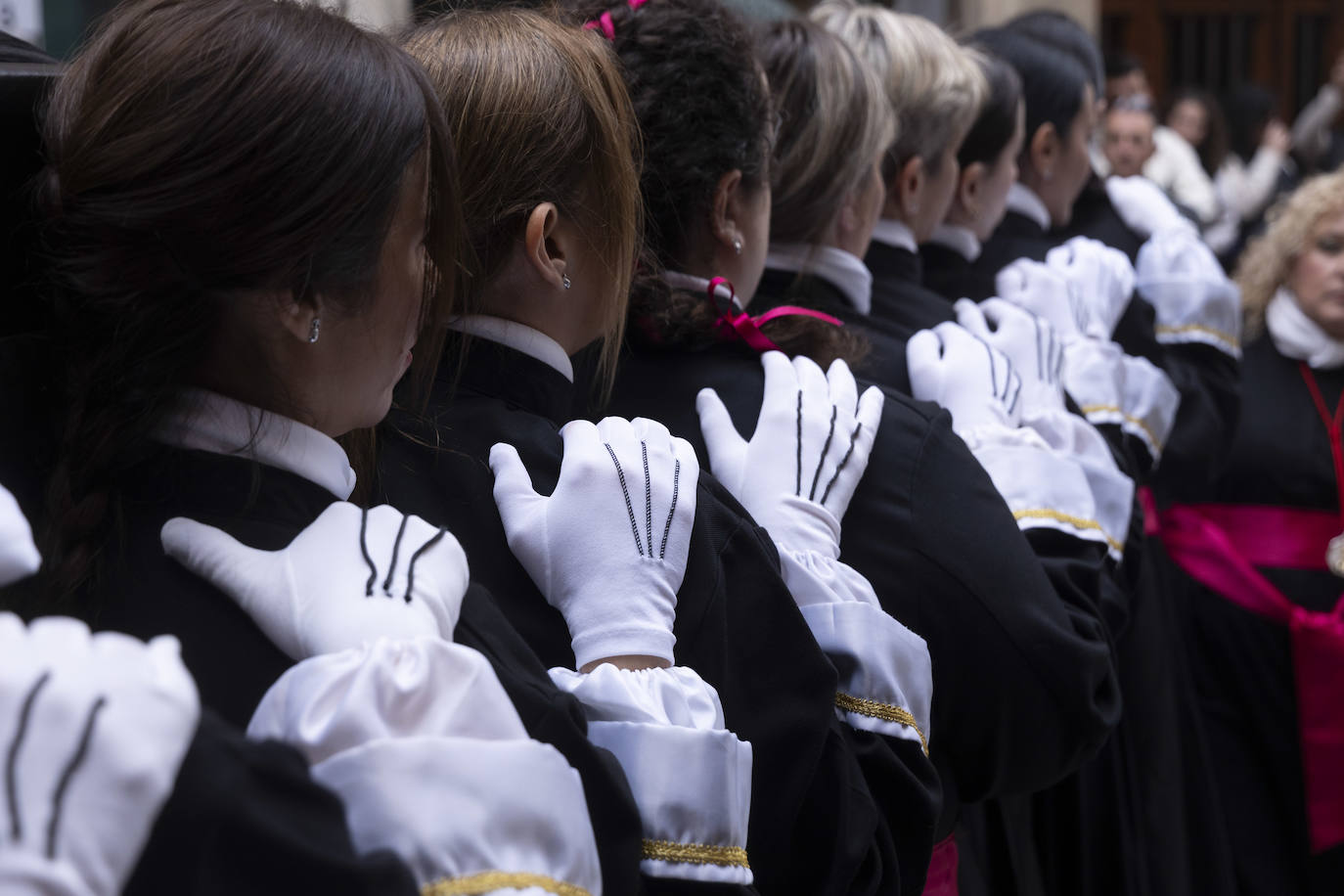 La lluvia obliga a suspender la procesión de La Burrica en Cartagena
