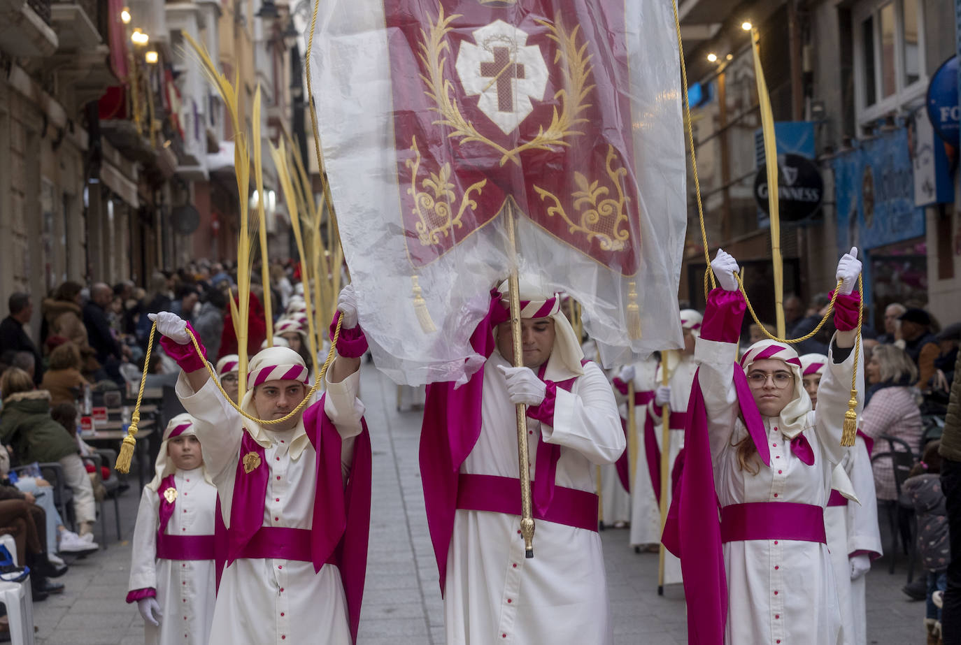 La lluvia obliga a suspender la procesión de La Burrica en Cartagena