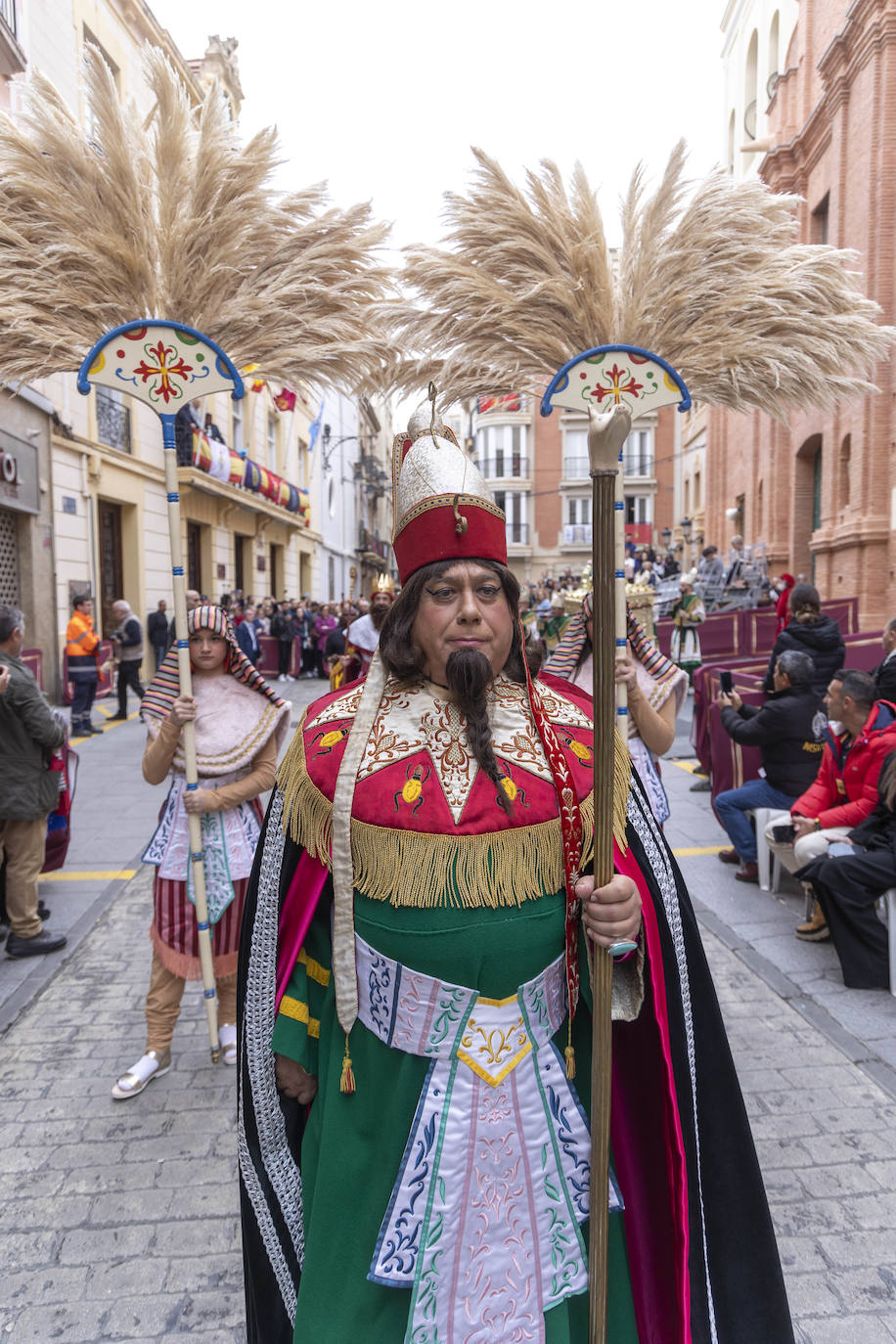La lluvia obliga a suspender la procesión de La Burrica en Cartagena