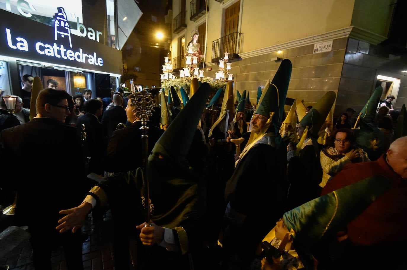 Suspendida la procesión del Cristo de la Esperanza en Murcia por la lluvia