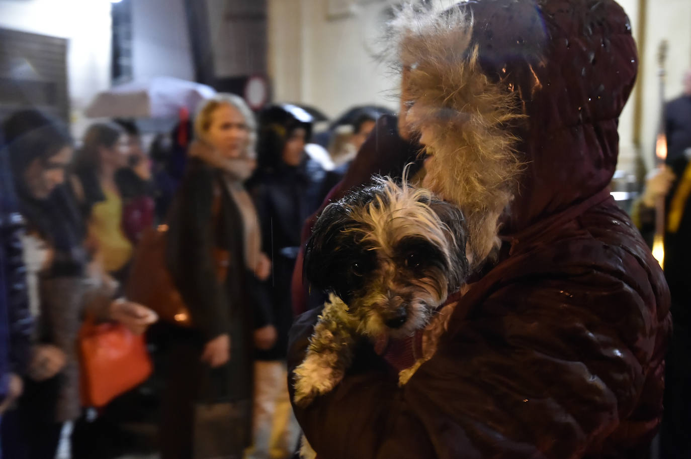 Suspendida la procesión del Cristo de la Esperanza en Murcia por la lluvia