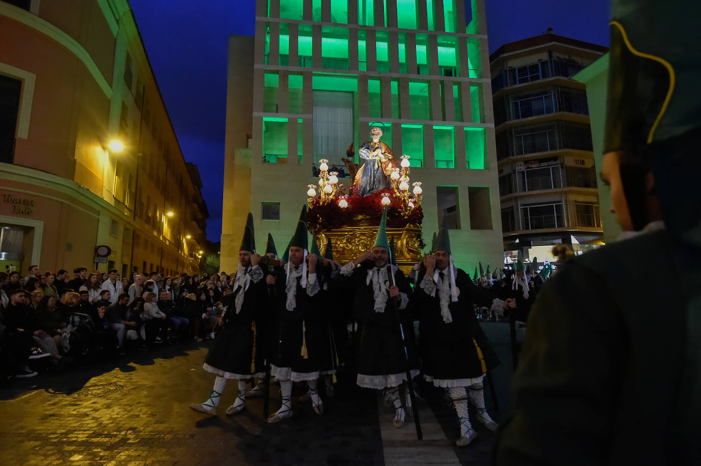 Suspendida la procesión del Cristo de la Esperanza en Murcia por la lluvia