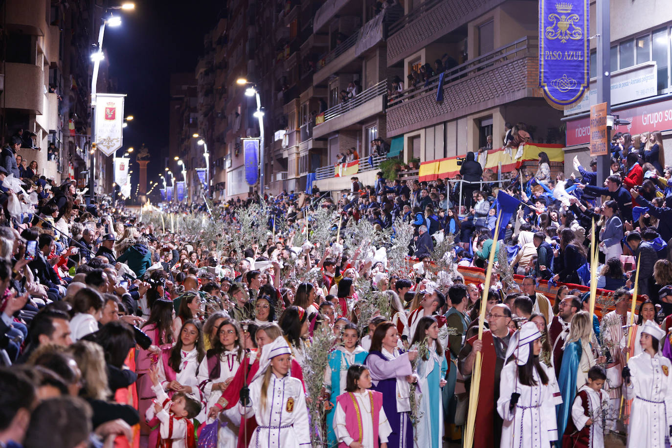 Las imágenes de la procesión del Domingo de Ramos en Lorca