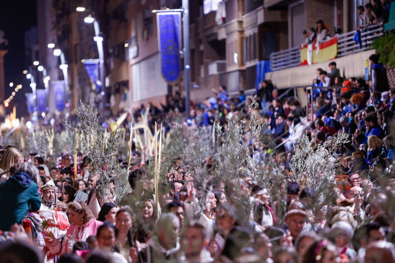 Las imágenes de la procesión del Domingo de Ramos en Lorca
