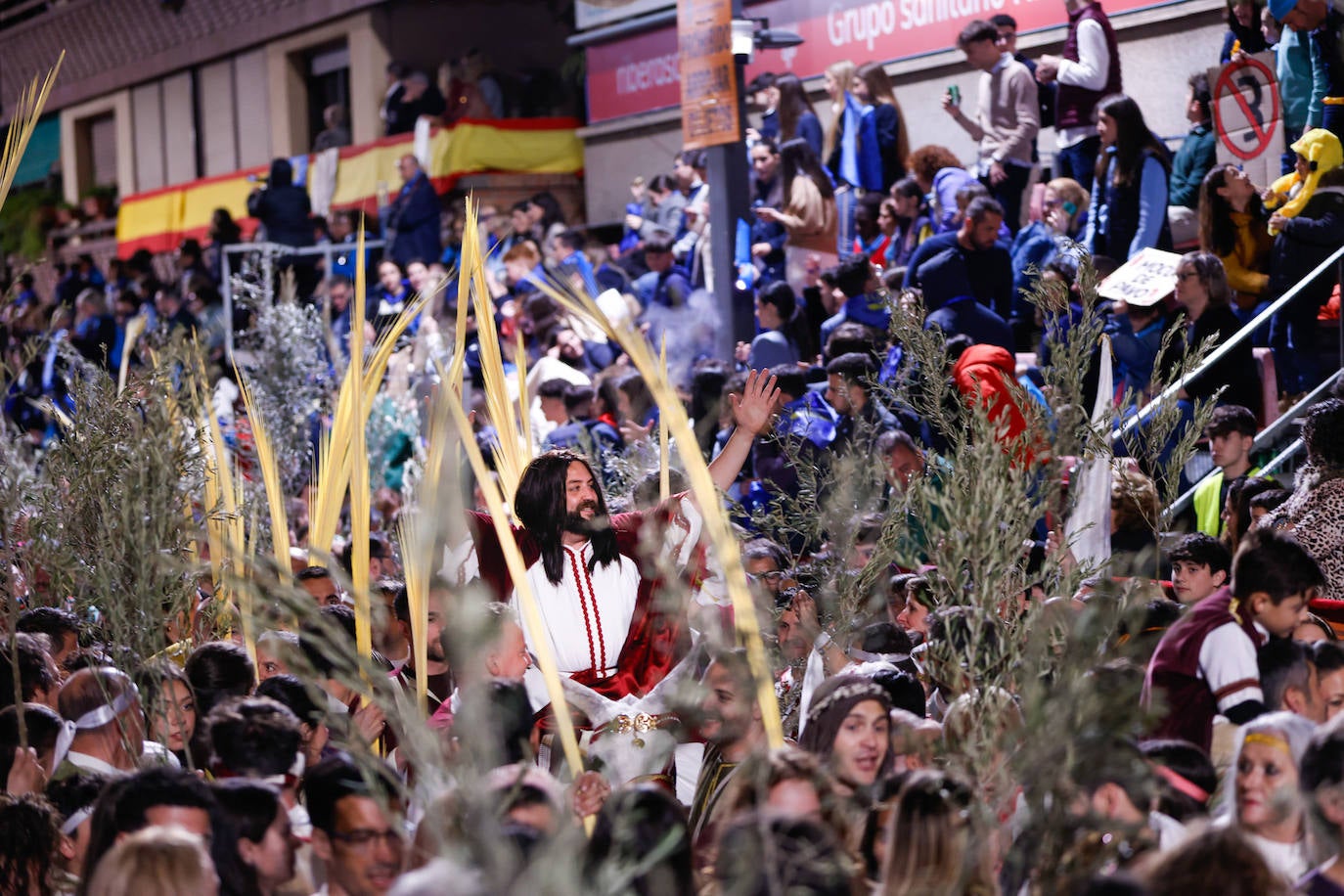 Las imágenes de la procesión del Domingo de Ramos en Lorca