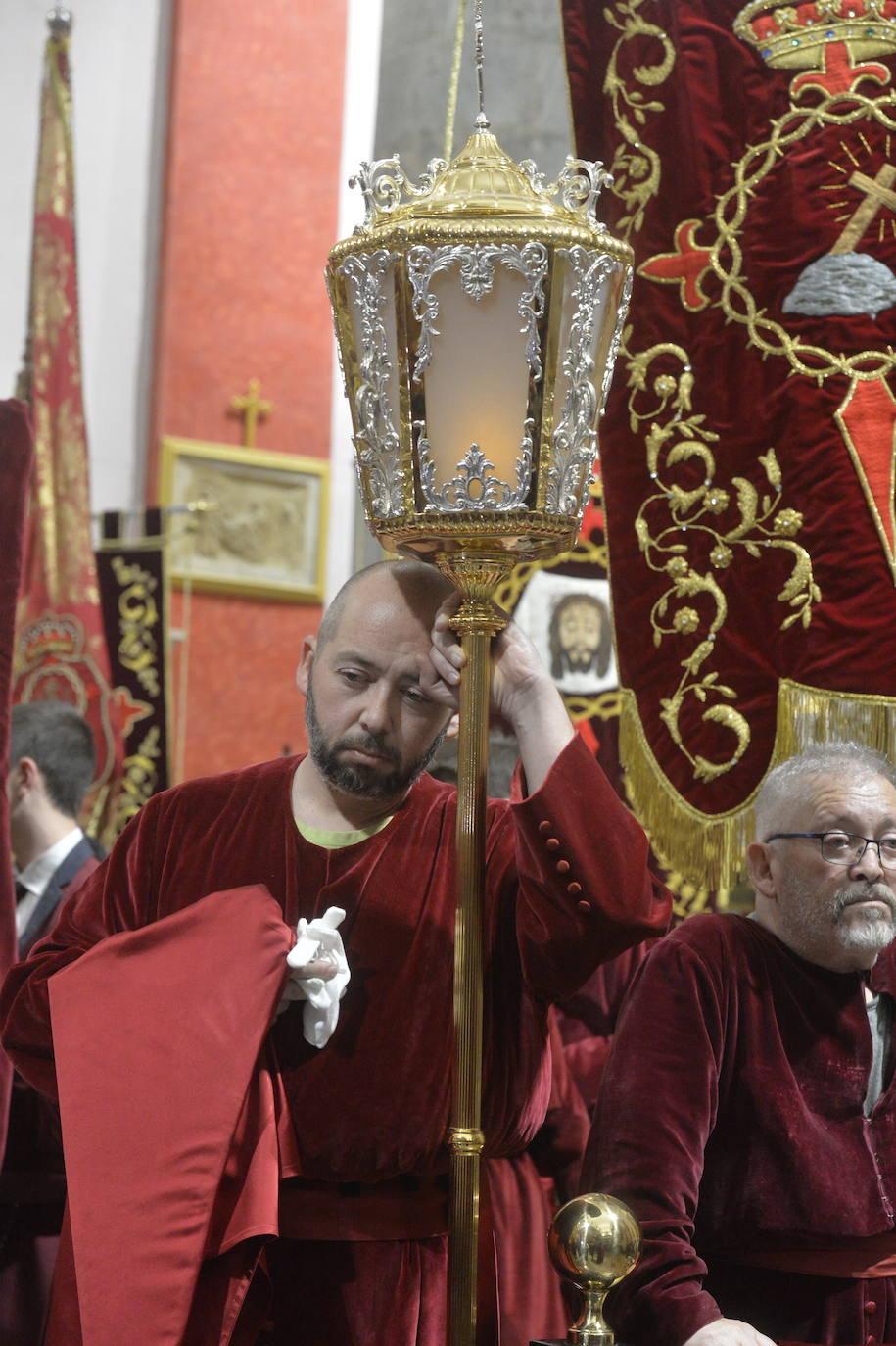 La amenaza de lluvia suspende la Procesión del Perdón en Murcia