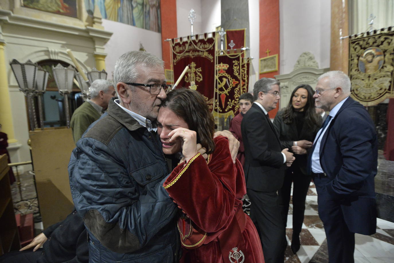 La amenaza de lluvia suspende la Procesión del Perdón en Murcia