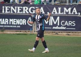 Imagen de archivo de un jugador del Racing Cartagena.