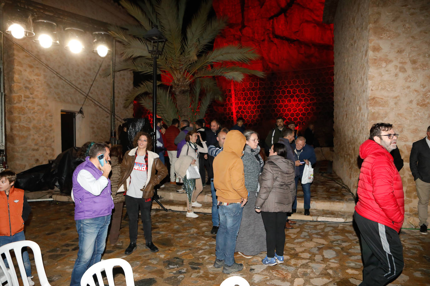 La lluvia obliga a suspender el vía crucis viviente de Lorca