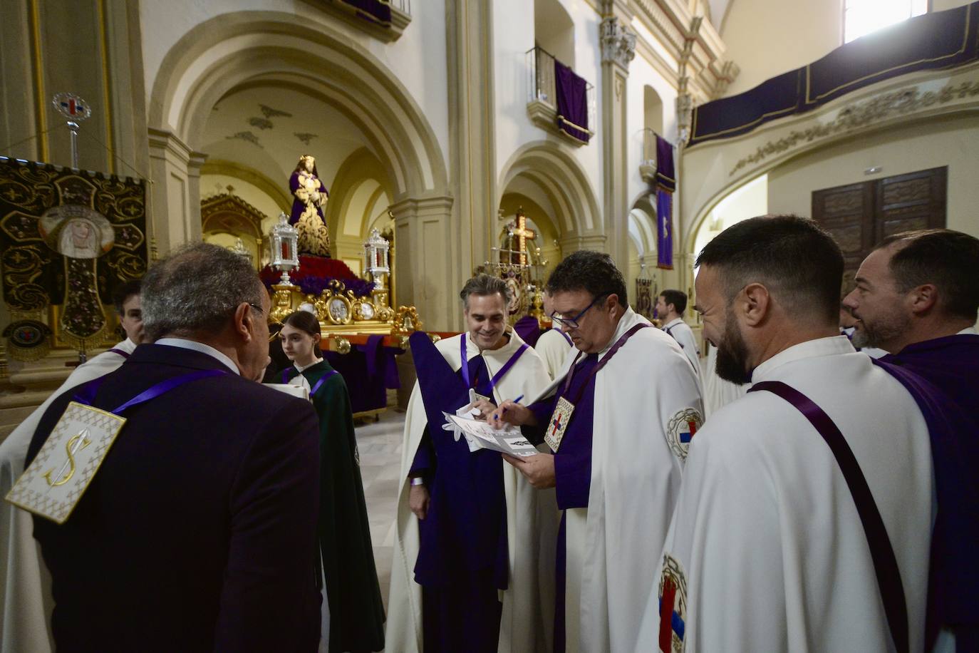 Suspendidas las procesiones de Martes Santo en Murcia por el mal tiempo