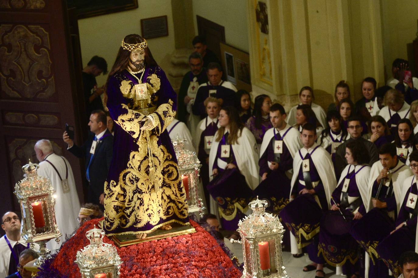 Suspendidas las procesiones de Martes Santo en Murcia por el mal tiempo