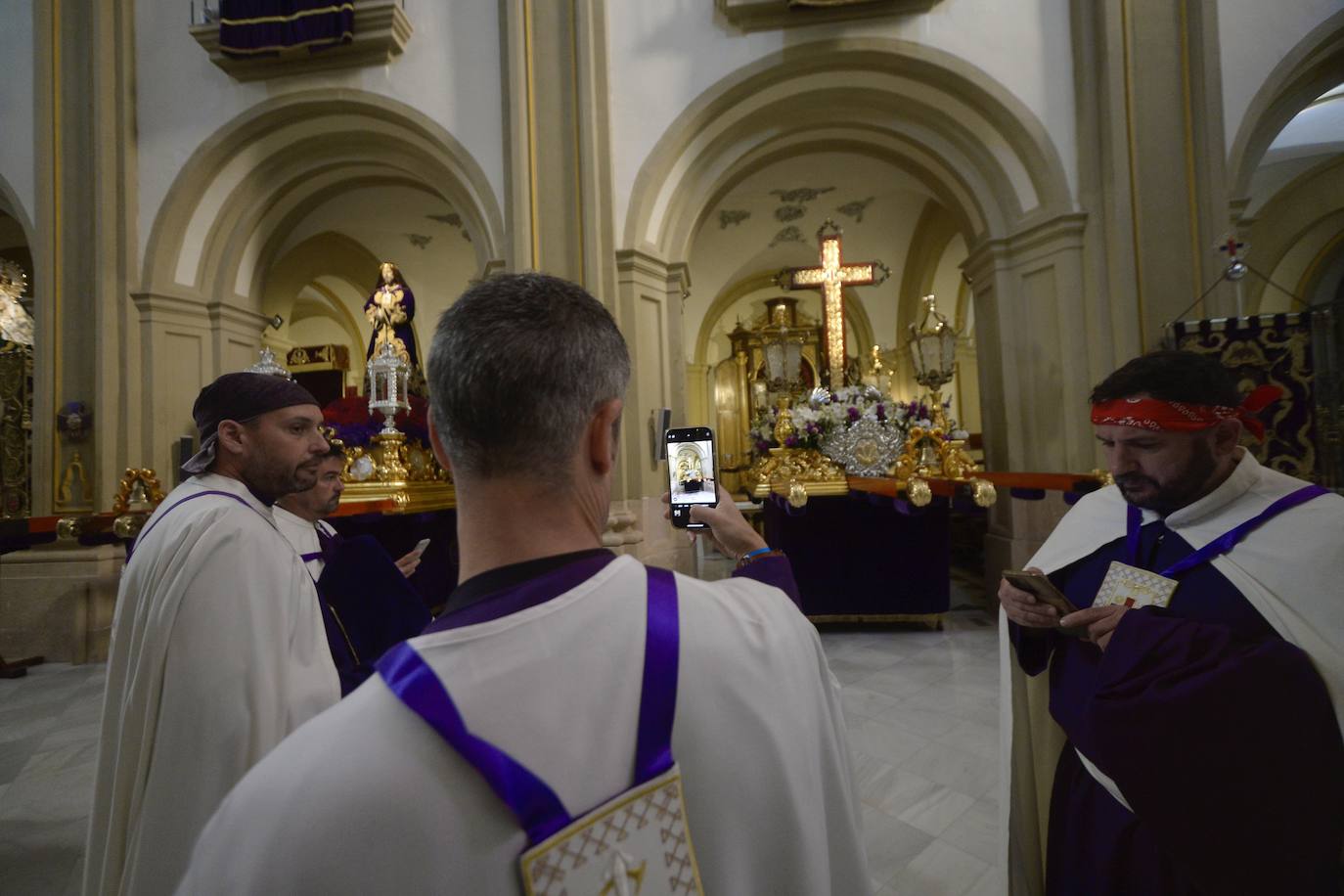 Suspendidas las procesiones de Martes Santo en Murcia por el mal tiempo