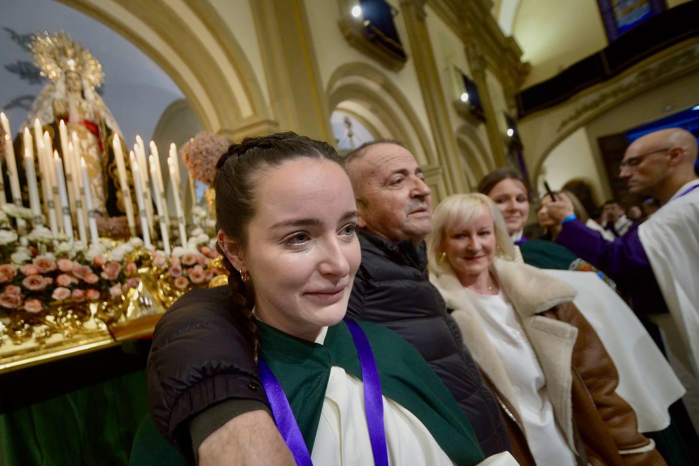 Suspendidas las procesiones de Martes Santo en Murcia por el mal tiempo