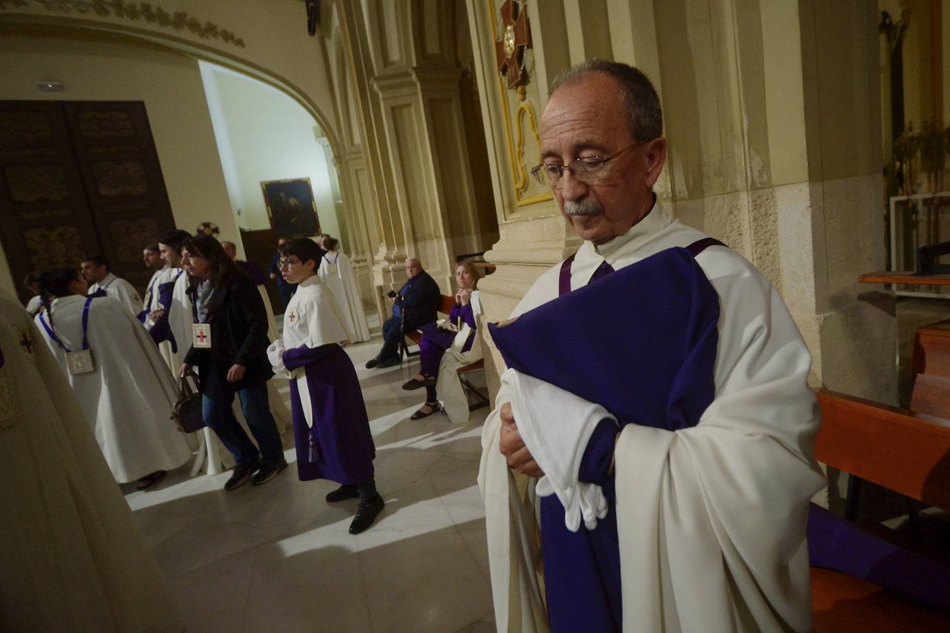 Suspendidas las procesiones de Martes Santo en Murcia por el mal tiempo