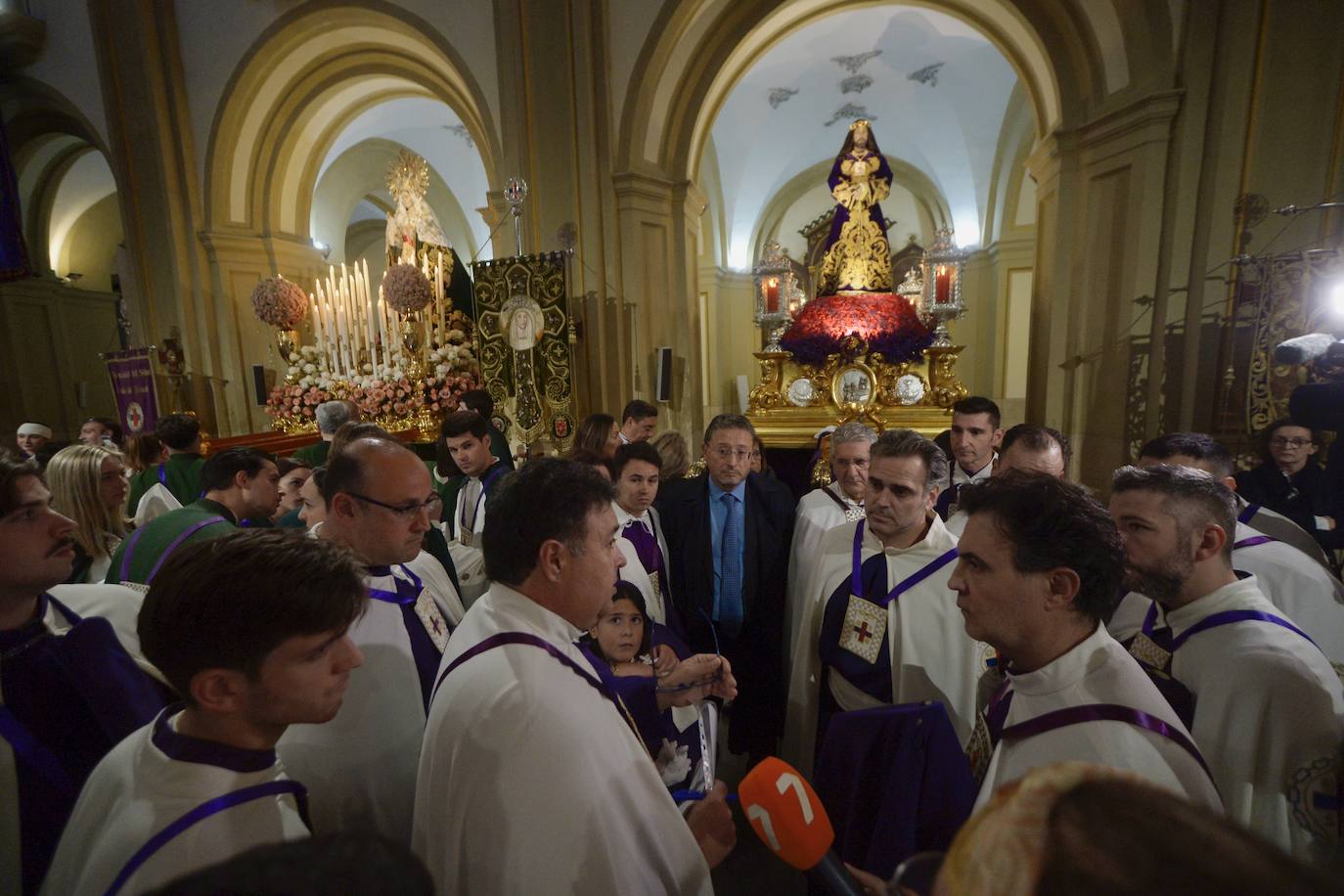 Suspendidas las procesiones de Martes Santo en Murcia por el mal tiempo