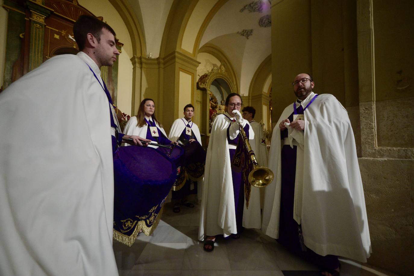 Suspendidas las procesiones de Martes Santo en Murcia por el mal tiempo