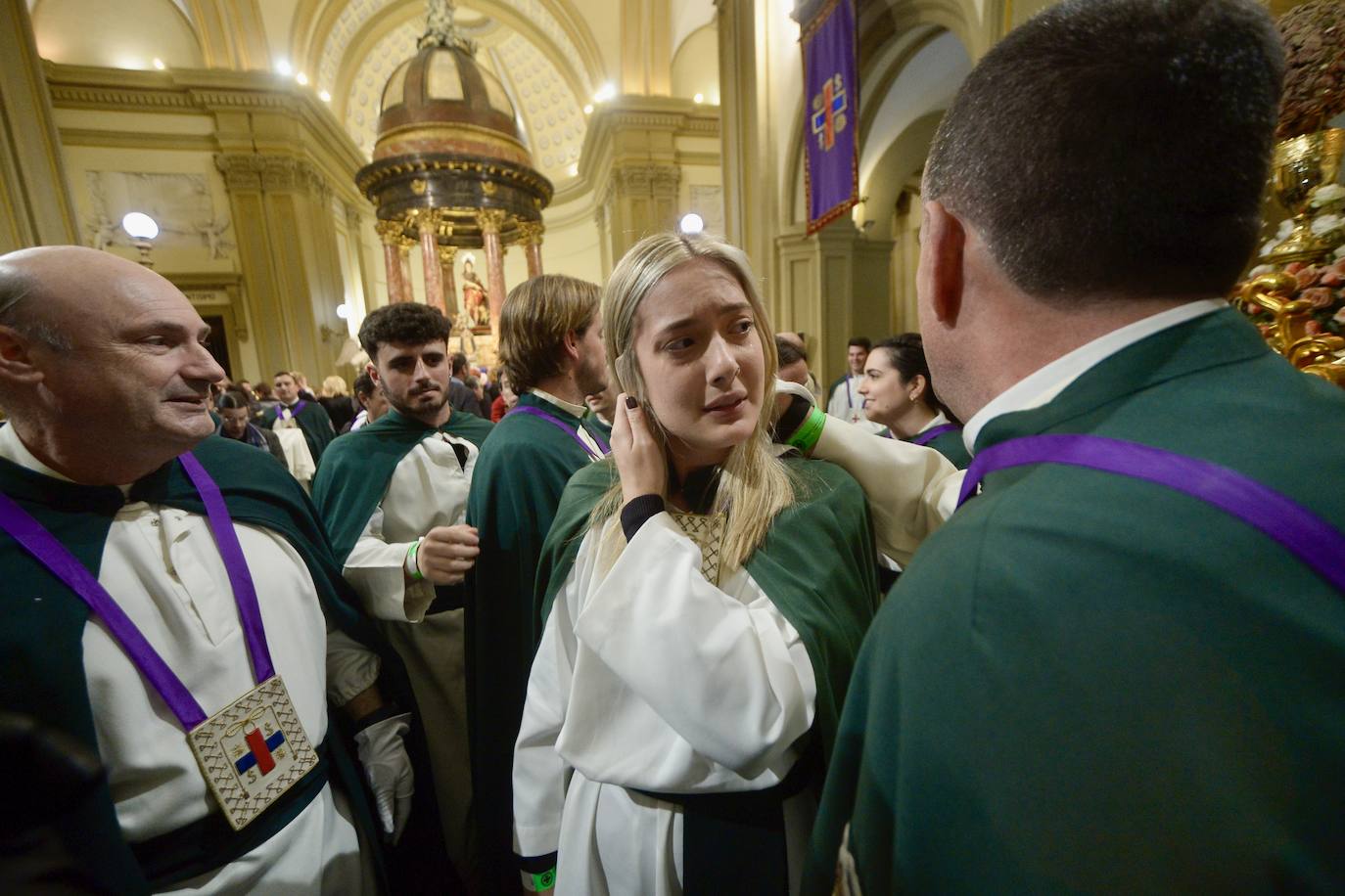 Suspendidas las procesiones de Martes Santo en Murcia por el mal tiempo