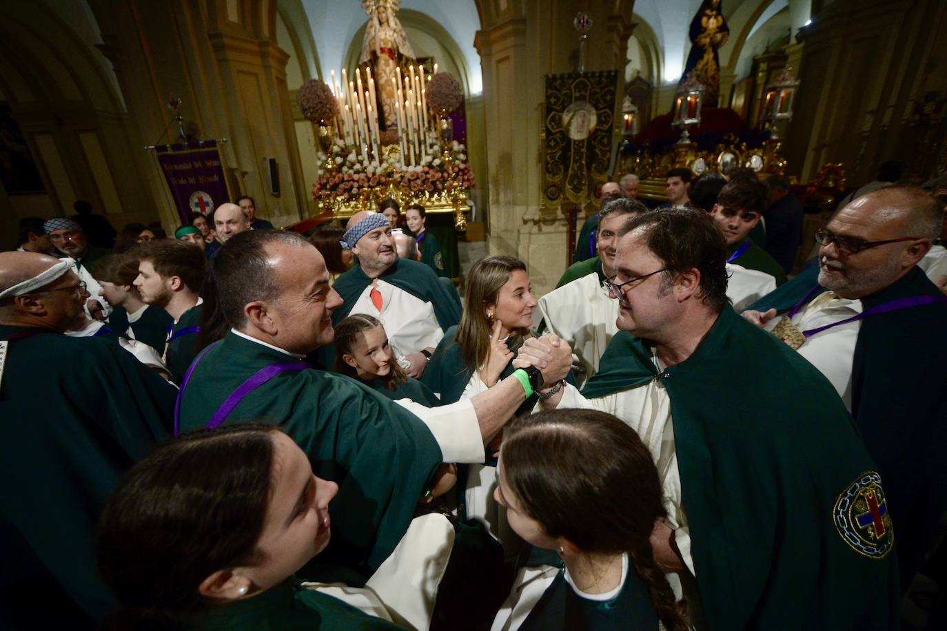 Suspendidas las procesiones de Martes Santo en Murcia por el mal tiempo