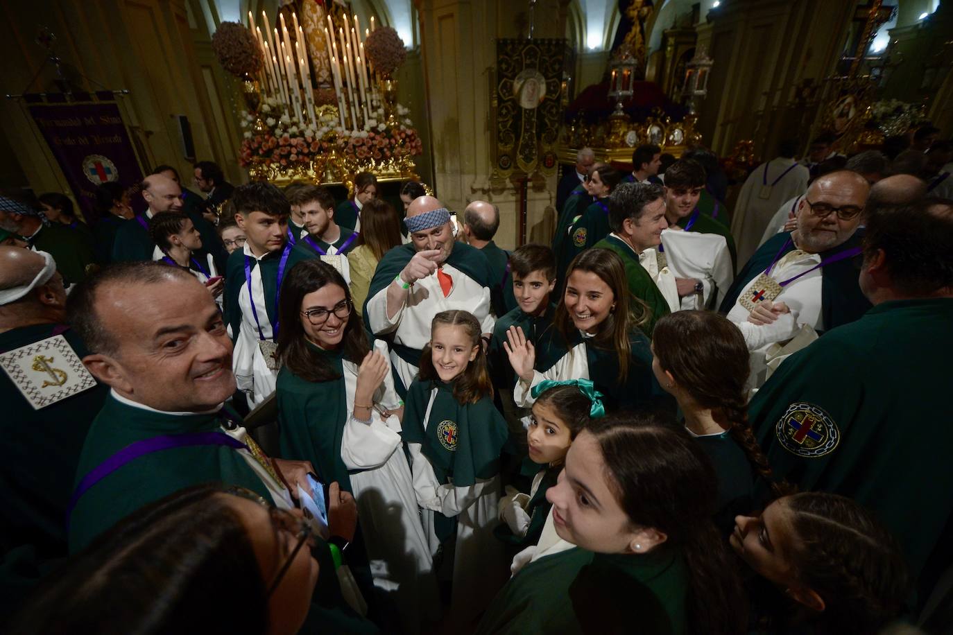 Suspendidas las procesiones de Martes Santo en Murcia por el mal tiempo