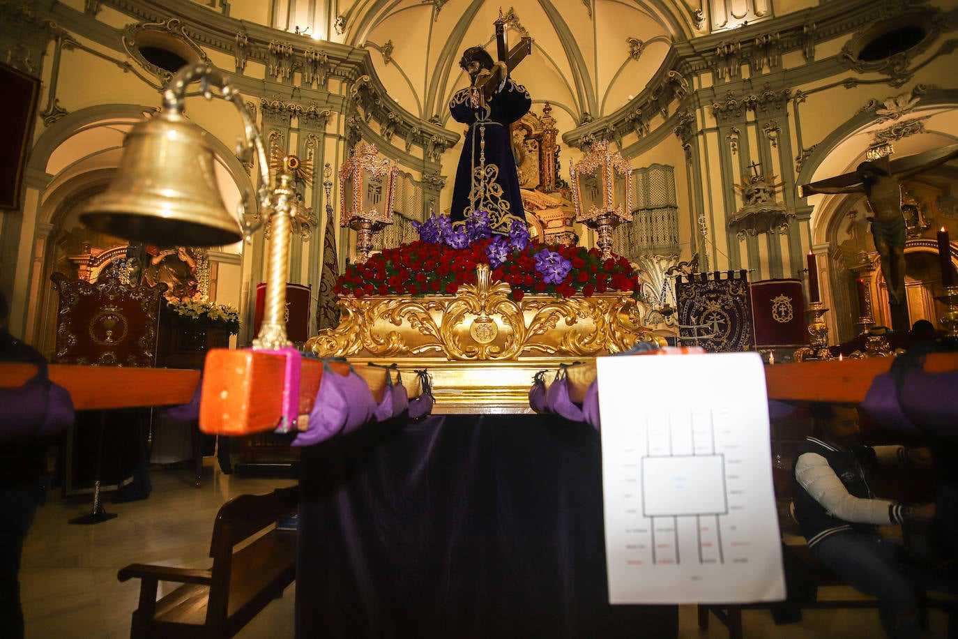 Suspendidas las procesiones de Martes Santo en Murcia por el mal tiempo