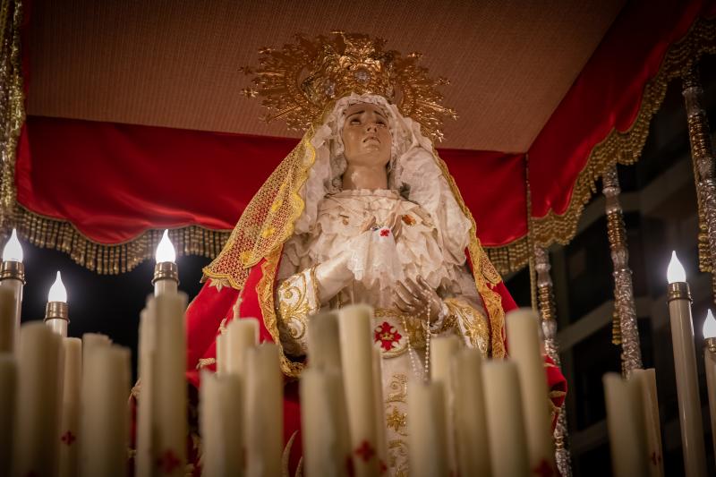 Las imágenes de las procesiones de El Perdón, Ecce Homo y La Samaritana en Orihuela