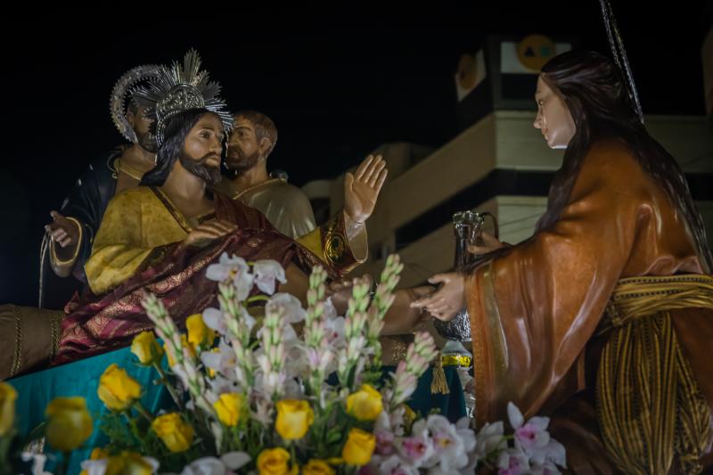 Las imágenes de las procesiones de El Perdón, Ecce Homo y La Samaritana en Orihuela