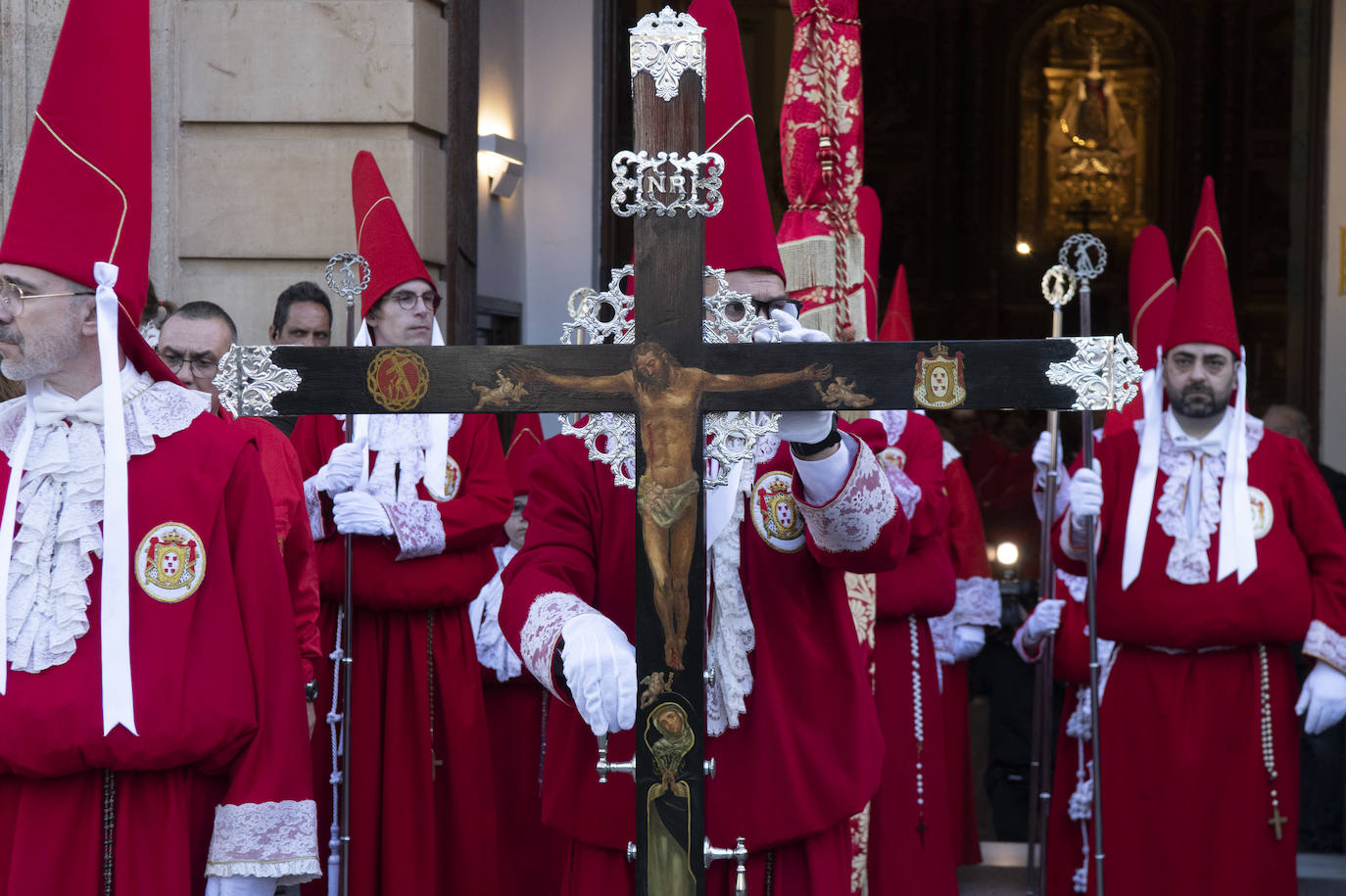 La procesión de los &#039;coloraos&#039;, en imágenes