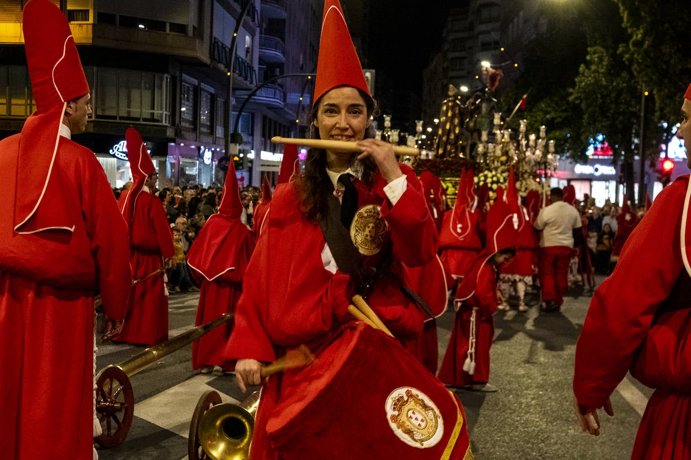 La procesión de los &#039;coloraos&#039;, en imágenes